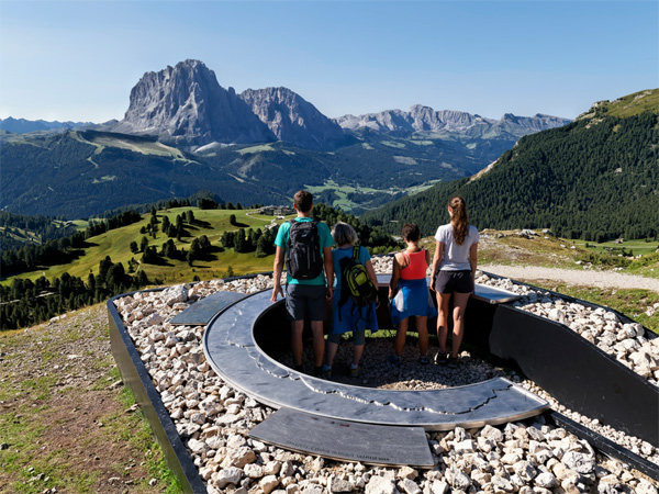 Terrazza panoramica Mastlé – Dolomiti Patrimonio Mondiale UNESCO