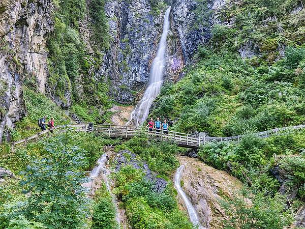 Wasserfall Tervela in St. Christina