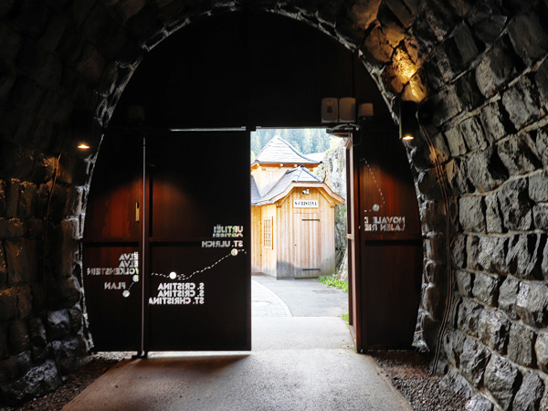 Tunnel del Trenino della Val Gardena a Santa Cristina