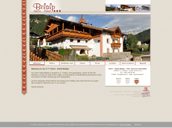 Garni Hotel Belalp Garni Hotel Belalp