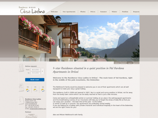 Residence Cësa Ladina Residence Cësa Ladina