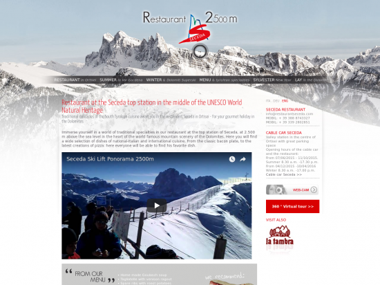 Restaurant Seceda Hütte - Bergstation Restaurant Seceda Hütte - Bergstation