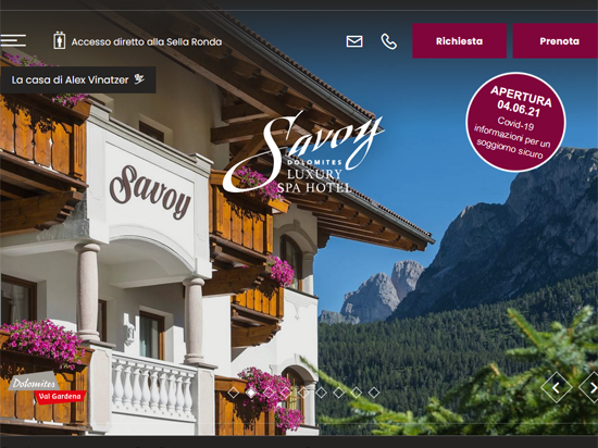 Savoy Dolomites Luxury Spa Hotel