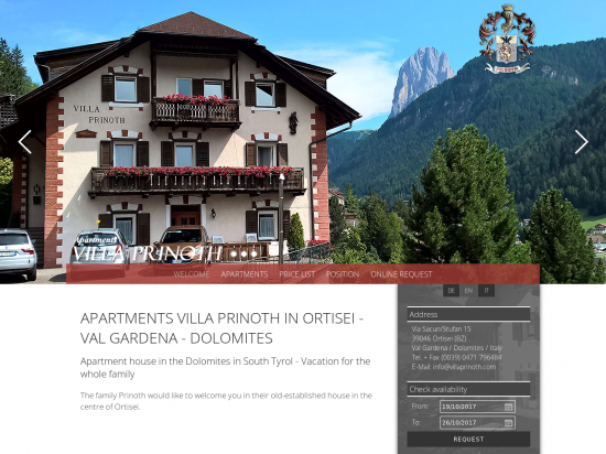 Apartments Villa Prinoth Apartments Villa Prinoth