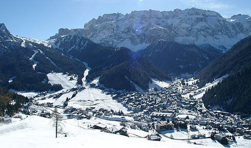 Sciare a Selva di Val Gardena